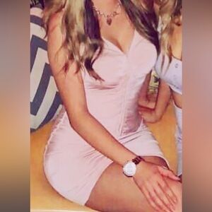 Blush pink Nordstrom dress